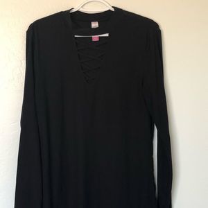 Long sleeve v neck